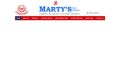 Desktop Screenshot of martynewfashion.com