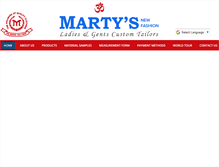 Tablet Screenshot of martynewfashion.com